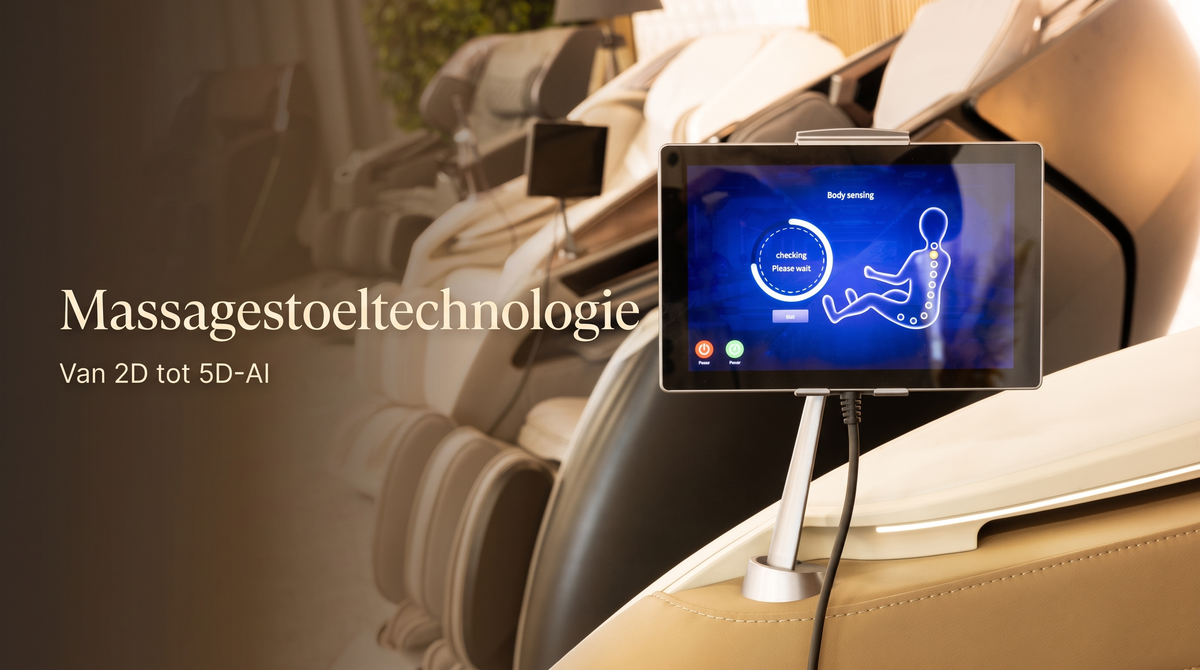 Massagestoeltechnologie uitgelegd – massagestoelen in de New Comfort showroom