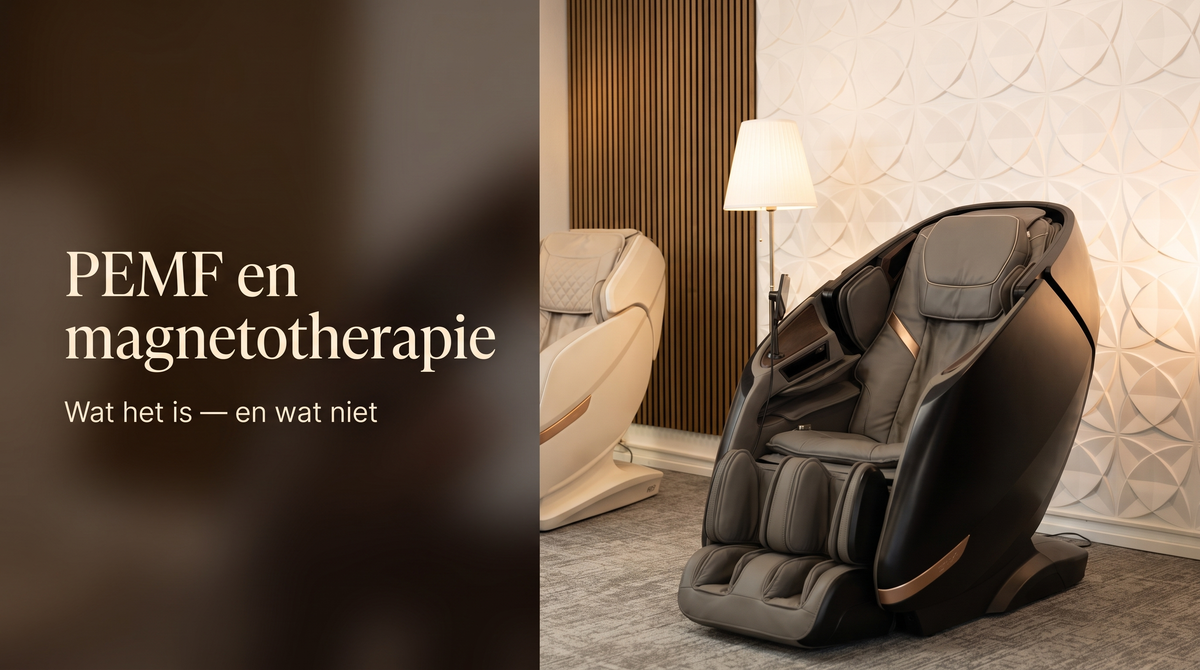PEMF en magnetotherapie in een massagestoel – New Comfort showroom