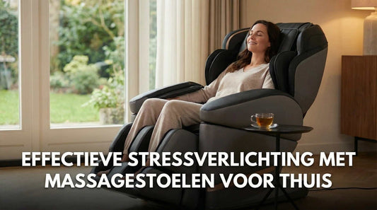Effectieve stressverlichting met comfortabele massagestoel voor thuisgebruik