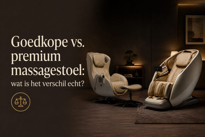 Goedkope vs. premium massagestoel: wat is het verschil echt?