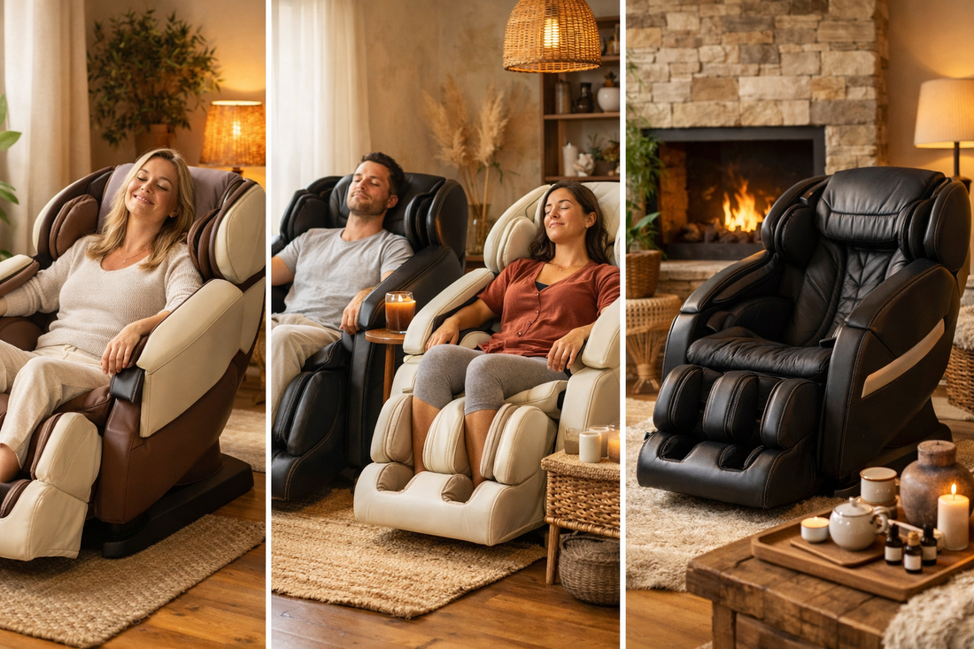 Massagefauteuils voor thuis ontspannen dagelijks genieten