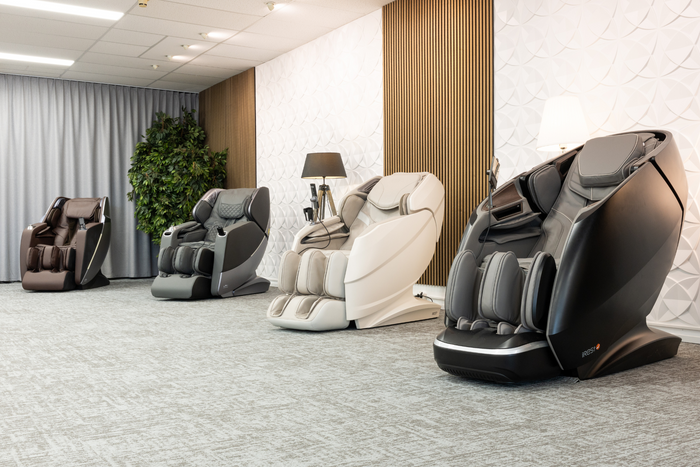 Ontdek de beste massagestoel in Nederlandse showrooms