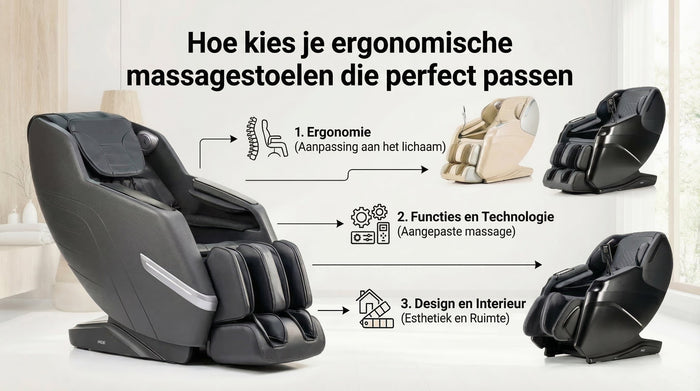 Zo kies je ergonomische massagestoelen die perfect passen