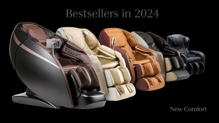 Assortiment van iRest Supearl massagefauteuils voor ultieme ontspanning thuis