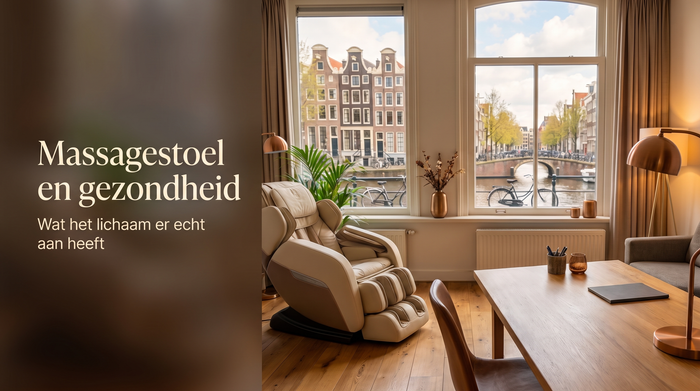 Massagestoel en gezondheid – massagestoelen in de New Comfort showroom