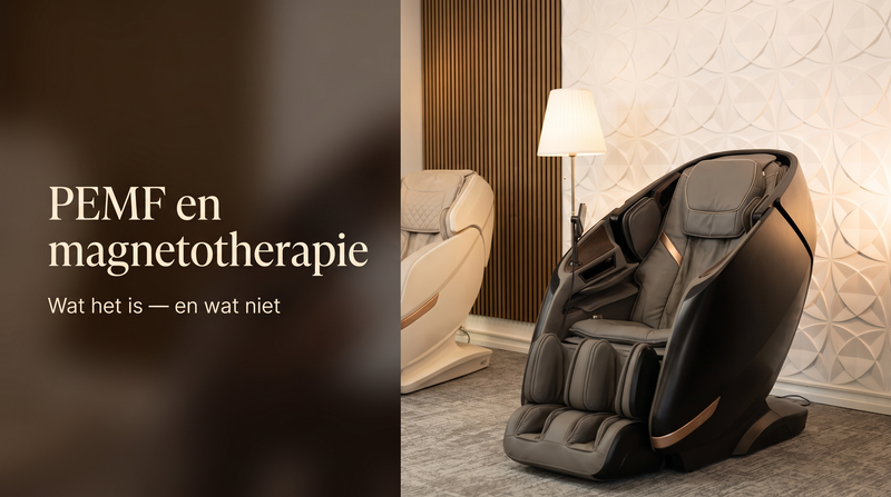 PEMF en magnetotherapie in een massagestoel – New Comfort showroom