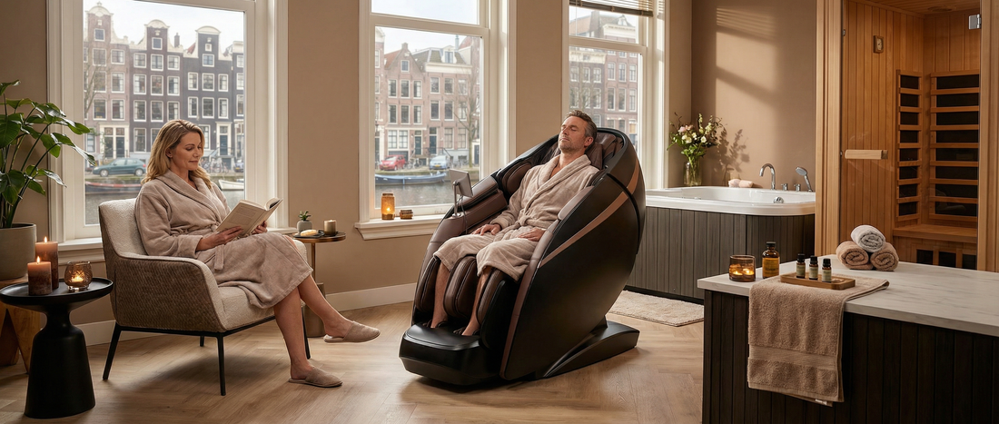 Massagestoel voor welzijn en ontspanning stap voor stap