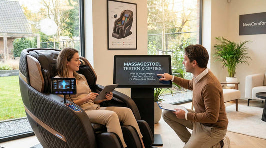 Uitgebreide massagestoel met diverse opties getest voor optimaal comfort