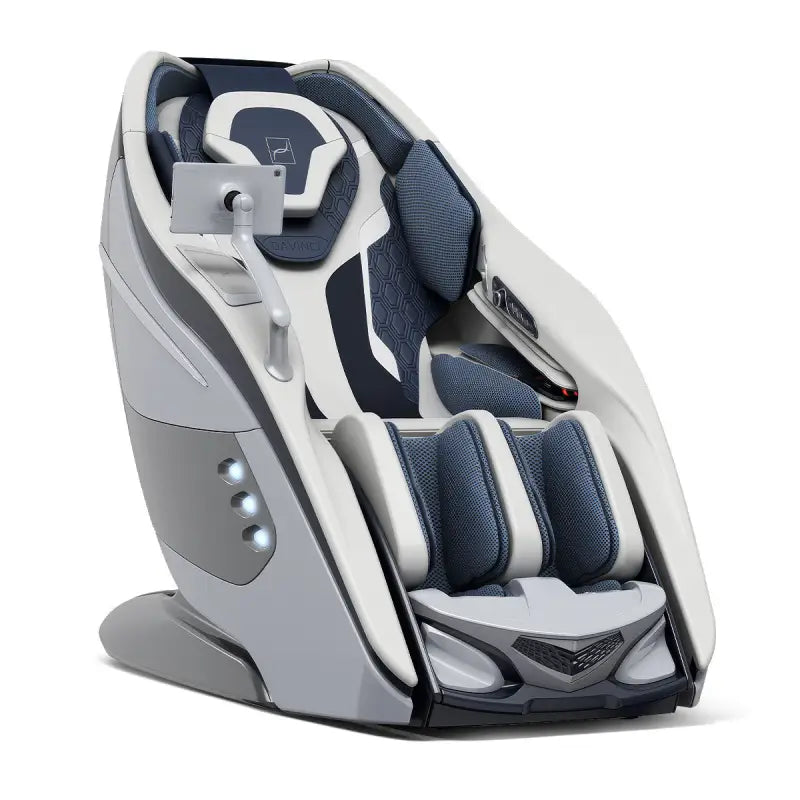 High-tech BODYFRIEND DAVINCI massage chair met geavanceerde massageprogramma’s en strak design