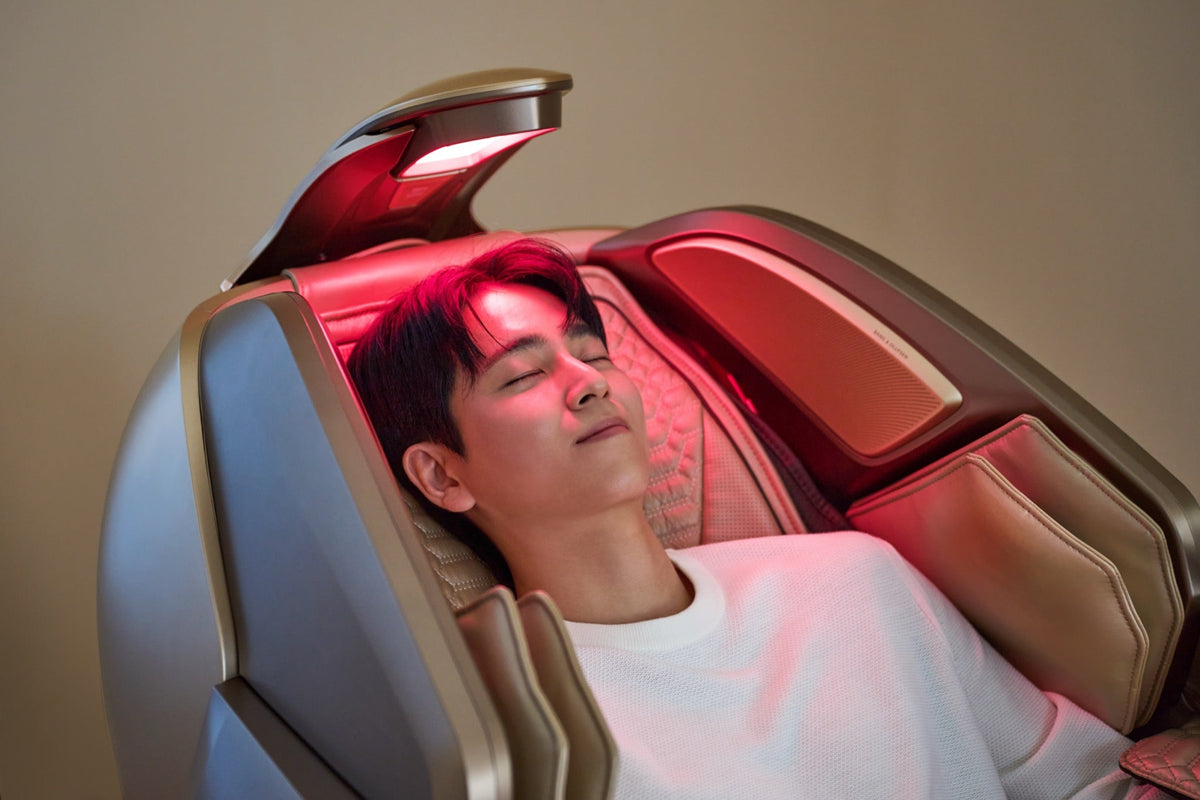 Bodyfriend Quantum Beauty Capsule in een rustige woonomgeving