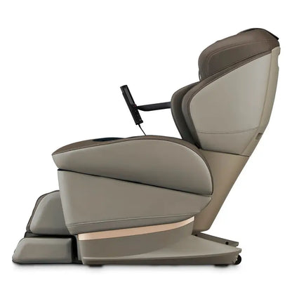 Luxueuze fujiiryoki JP3000 stoel met modern ontwerp en beige bekleding