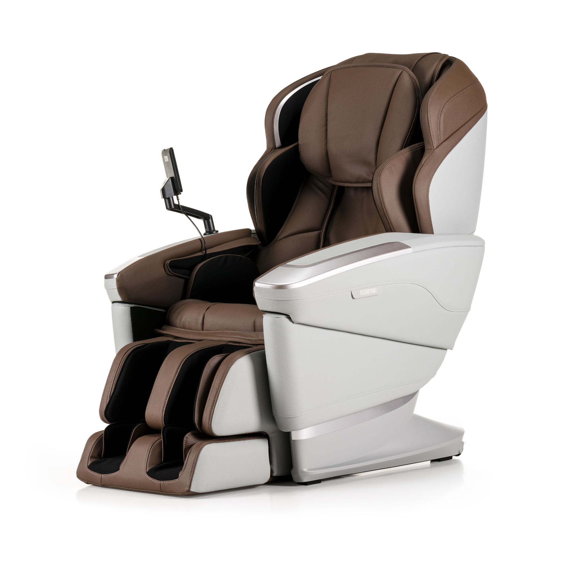 Massagestoel Fujiiryoki JP4000 met 5D AI+ technologie en medisch certificaat in modern Japans design